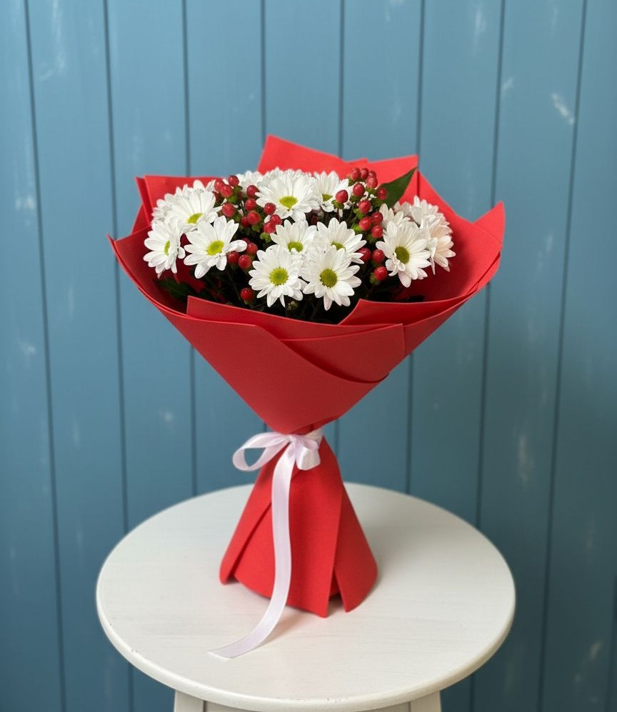 Букет цветов из: Хризантемы в Хохле