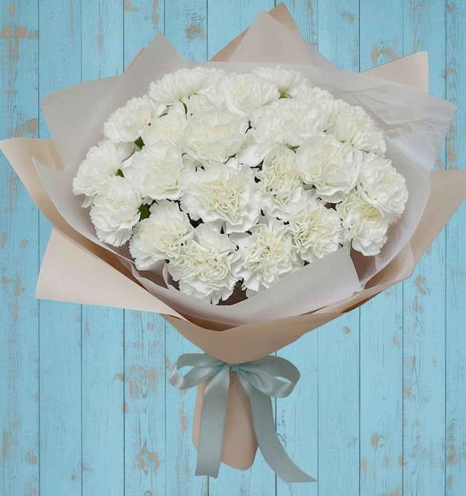 Букет цветов из: Гвоздики в Хохле