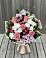 Букет цветов из: Альстромерии, Гвоздики, Розы и Хризантемы в Хохле