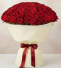 Букет 101 Красная роза Милано в Хохле