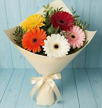 Букет цветов из:  Герберы в Хохле
