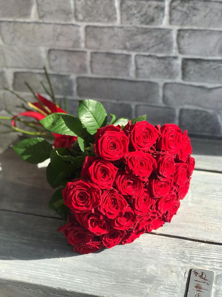 Букет Красные розы Фридом в Хохле