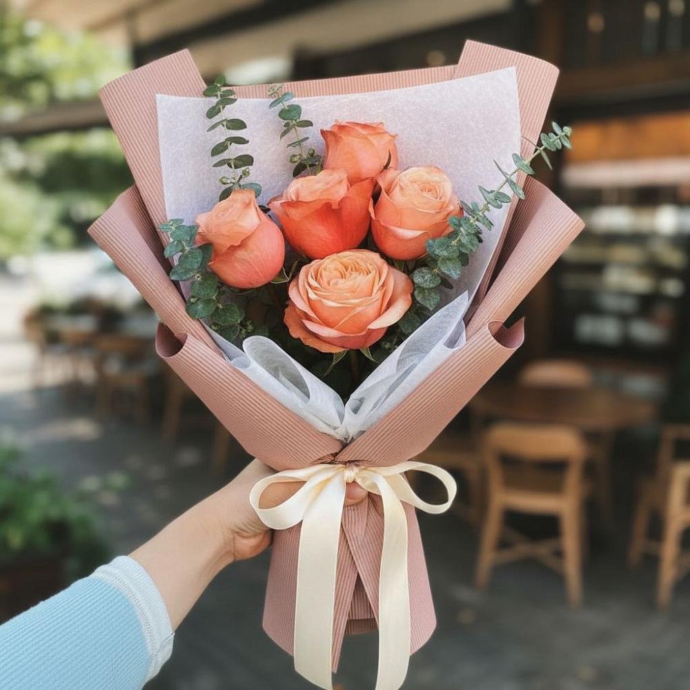 Букет цветов из: Розы в Хохле