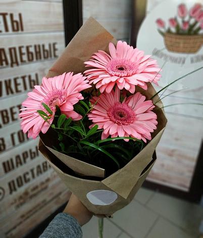 Букет цветов из: Герберы в Хохле