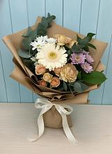 Букет цветов из:  Герберы и Хризантемы в Хохле