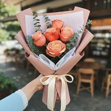 Букет цветов из:  Розы в Хохле