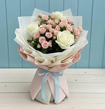 Букет цветов из:  Розы в Хохле