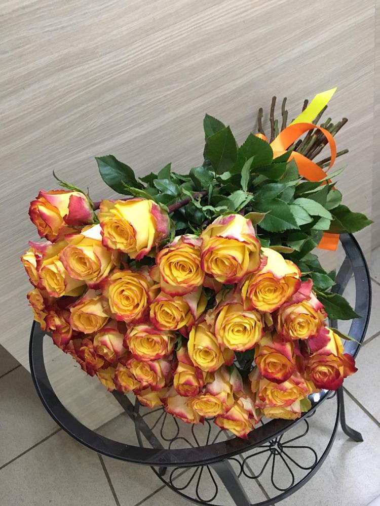 Букет Желтые розы в Хохле