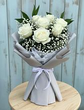 Букет цветов из:  Розы #REPLACE_PRED# Хохле