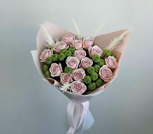 Букет цветов из:  Розы и Хризантемы #REPLACE_PRED# Хохле