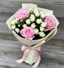 Букет цветов из:  Розы #REPLACE_PRED# Хохле