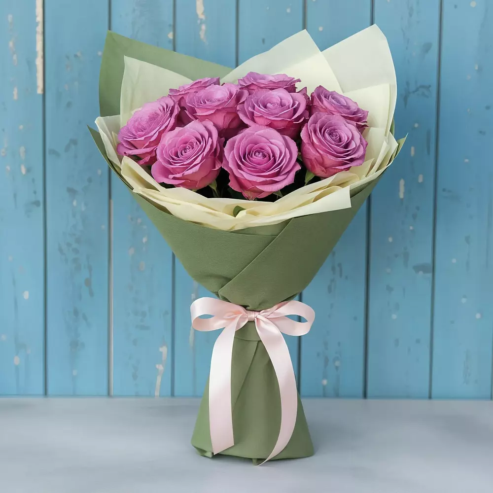 Букет Розы Фёрст Леди в Хохле