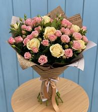 Букет цветов из:  Розы #REPLACE_PRED# Хохле