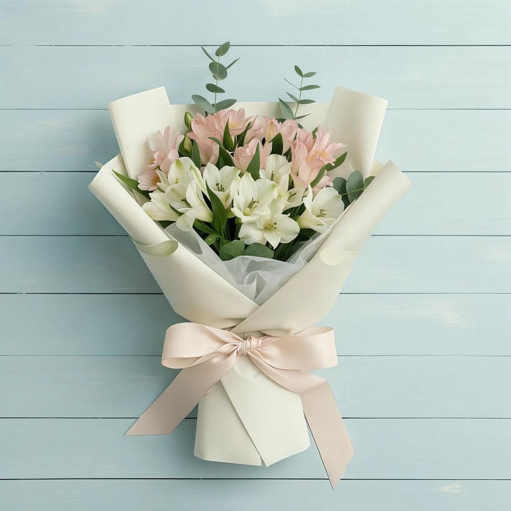 Букет цветов из: Альстромерии в Хохле