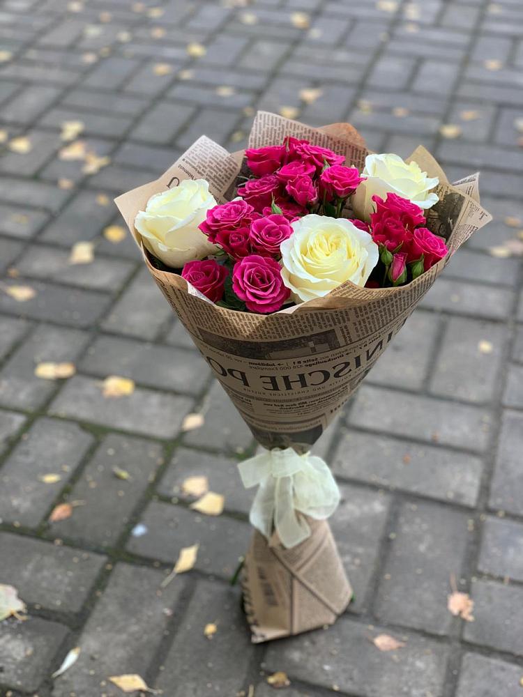 Букет цветов из: Розы в Хохле