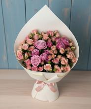 Букет цветов из:  Розы #REPLACE_PRED# Хохле