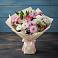 Букет цветов из: Хризантемы, Альстромерии и Розы в Хохле